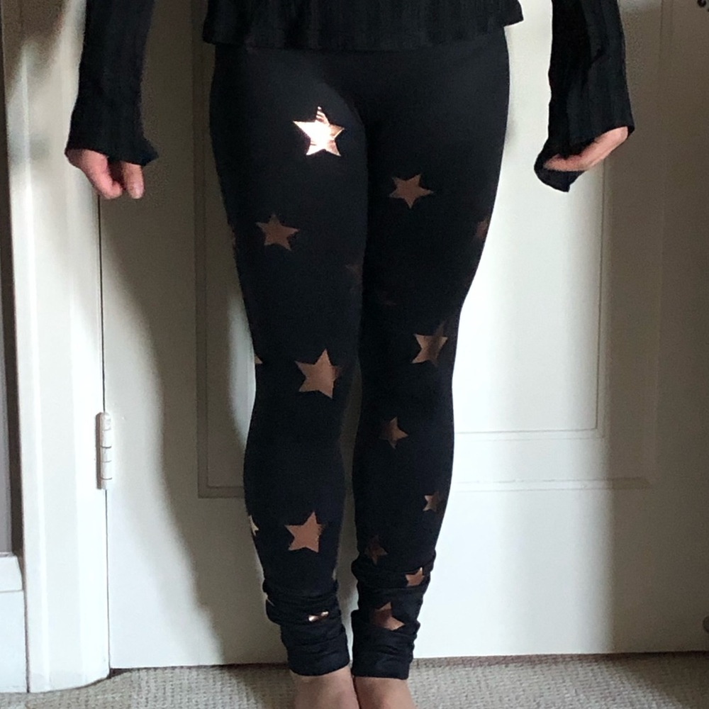Stretchy fashion tights